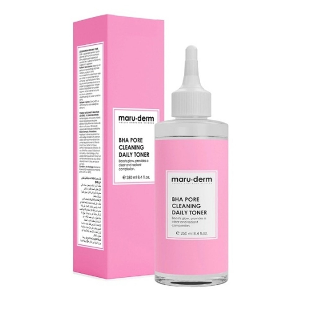 تونر روزانه پاک کننده منافذ پوست BHA مارودرم 