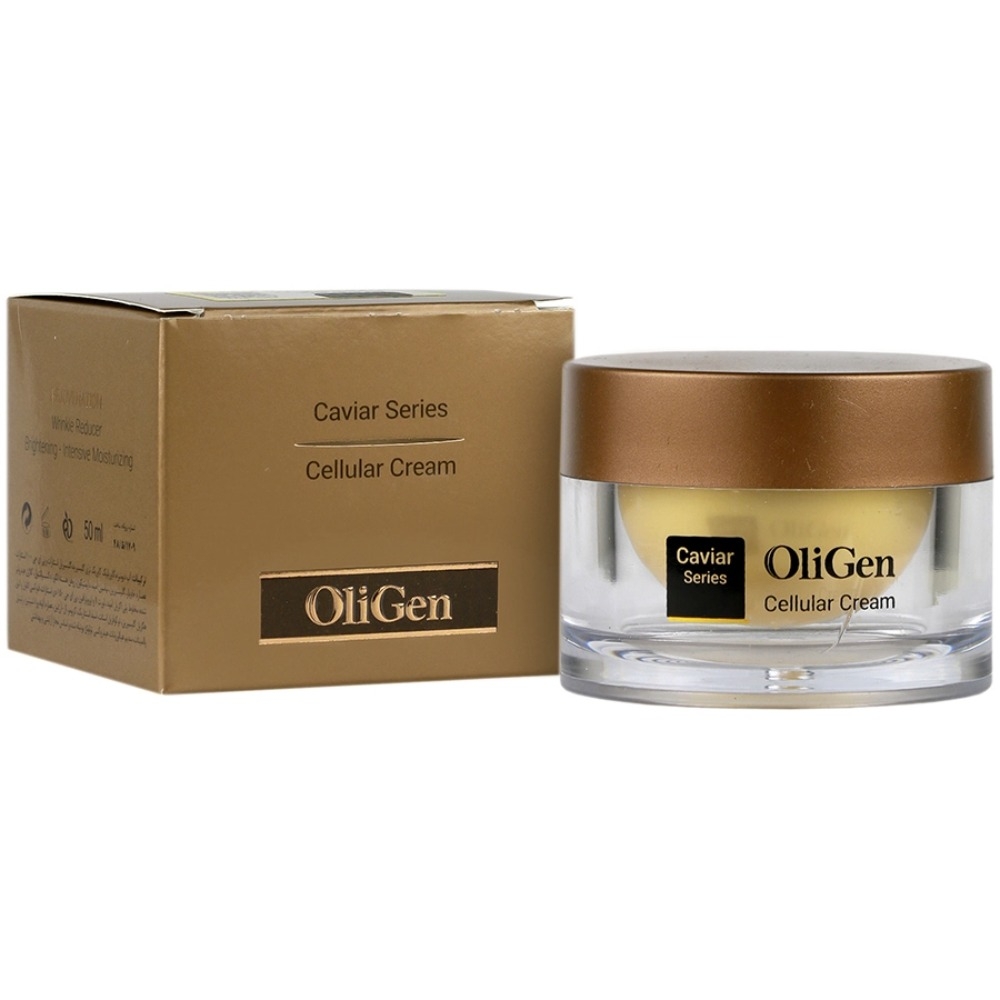 کرم صورت حاوی عصاره خاویار الی ژن