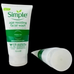 ژل شستشوی صورت تی تری سیمپل ضد پیری