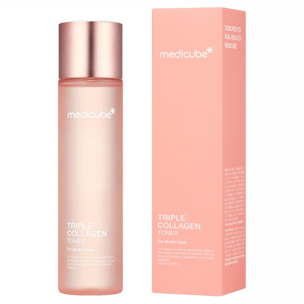 تونر جوانساز سه‌گانه کلاژن مدی کیوب Medicube Triple Collagen Toner