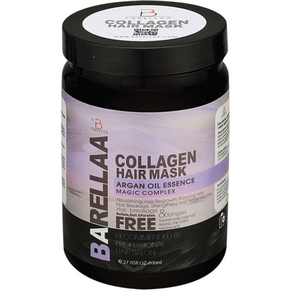 ماسک مو فاقد سولفات بارلا مناسب موهای شکننده