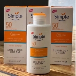 کرم ضد آفتاب سیمپل spf50 Tinted Mineral
