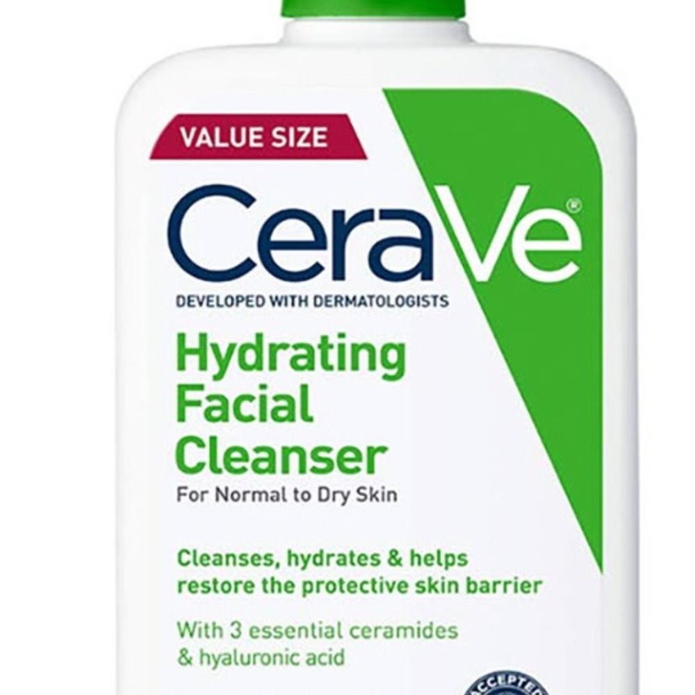 ژل شست‌وشوی صورت سراوی مدل HYDRATING مناسب برای انواع پوست حجم 473 میلی‌لیتر