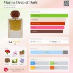 عطر ادکلن مارینا دیپ اند دارک قهوه ای ارض الزعفران Marina Deep & Dark Ard Al Zaafaran حجم 50 میلی لیتر اورجینال