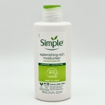  مرطوب کننده و آبرسان ریچ سیمپل مناسب انواع پوست به خصوص پوست خشک (Simple Replenishing Rich Moisturiser)