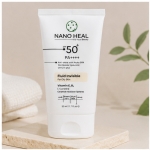 ضد آفتاب فلوئید نانو هیل SPF50+ مدل Fluid Invisible Sunscreen مناسب پوست چرب