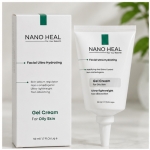ژل کرم آبرسان نانو هیل مدل Facial Ultra Hydrating مناسب پوست چرب