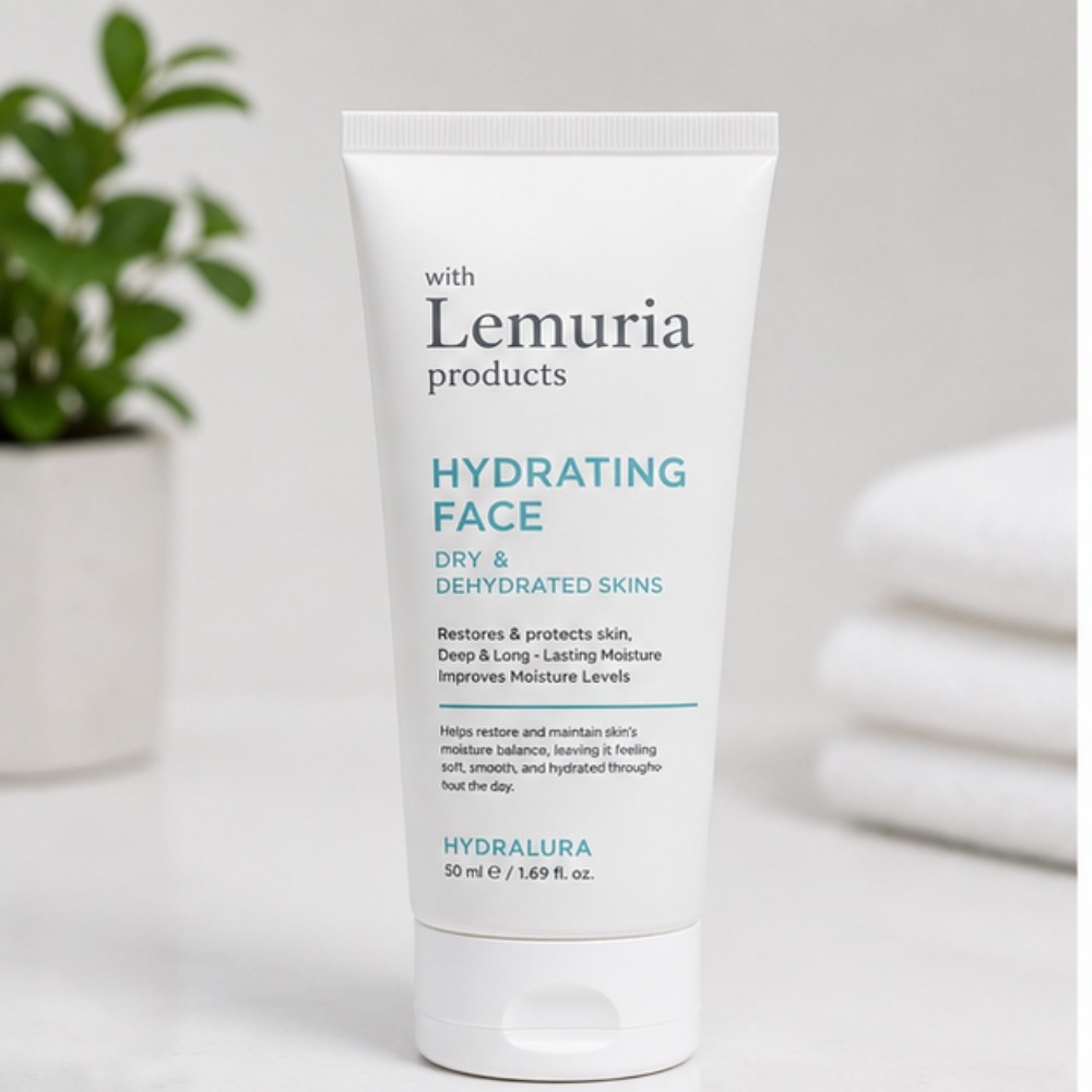 کرم آبرسان پوست خشک و معمولی  لموریا مدل Sodium Lactate Hydrating & Moisturizing Cream