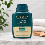 شامپو ضد ریزش و ترمیم‌کننده مو بیوکسین BIOXCIN Keratin & Argan