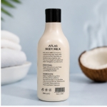 لوسیون و شیر بدن اطلس ATLAS Body Milk مدل Coconut مناسب آبرسانی و نرم‌کنندگی پوست