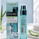 لوسیون/مرطوب‌کننده و آبرسان هیدرا جنیوس لورآل مدل Aloe Water پوست مختلط تا چرب