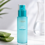 آبرسان صورت لوریال پاریس Hydra Genius Aloe Water حاوی آلوئه‌ورا و هیالورونیک اسید پوست مختلط تا حساس
