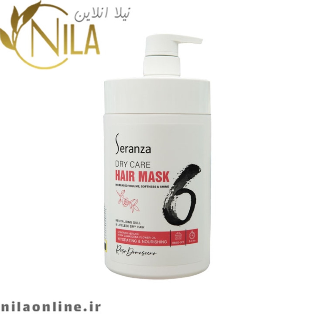 ماسک مو مناسب مو های خشک سرانزا